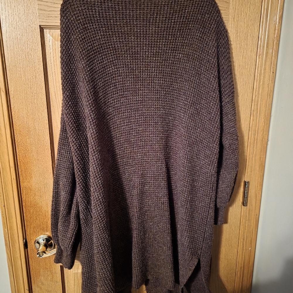 Oversized long cardigan